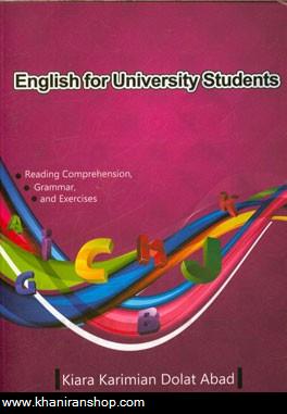 English for university students: reading comprehension, grammar, and exercises